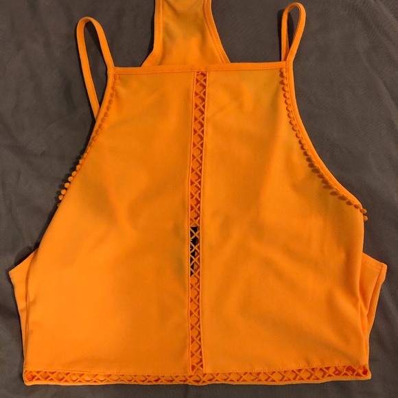 DIVIDED H&M Orange Bodysuit - Picture 3 of 5